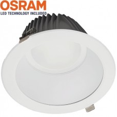 Φωτιστικό LED Στρογγυλό Χωνευτό 42W 230V 4200lm 60° 3000K Θερμό Φως Osram LED